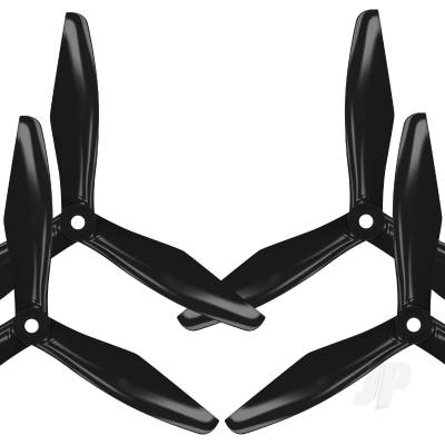 5x4.5 RS 3-Blade FPV Propeller Set Black (4 pcs)