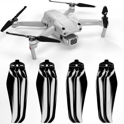 7.2x3.8 MR-Air 2S Propeller Set Black (4 pcs)