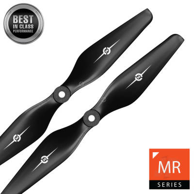8x4.5 MR Propeller Set Black (2 pcs)
