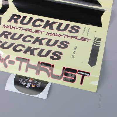 Decal set (for MAXB-RUCKUS-R)
