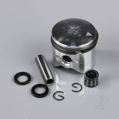 Piston and Accessories including C-Clips / Rings / Gudgeon Bearing and Pin / Spacers (fits 26cc SE)