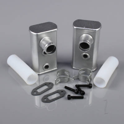 Muffler (fits 40cc Twin) (2 pcs)