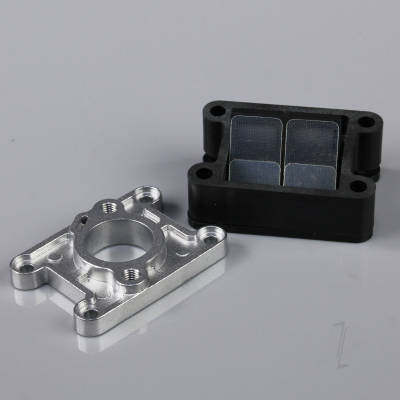 Reed Valve Set including Insulator (2 pcs) / Reed Valve (fits 40cc Twin)