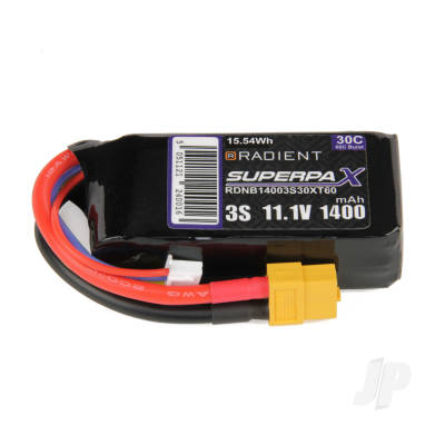 LiPo 3S 1400mAh 11.1V 30C XT60
