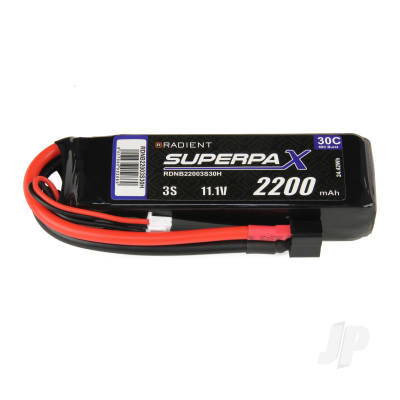 LiPo 3S 2200mAh 11.1V 30C Deans (HCT)