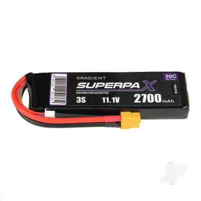 LiPo 3S 2700mAh 11.1V 30C XT60