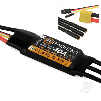 40A G2 ESC / SBEC (2-4 Cell)