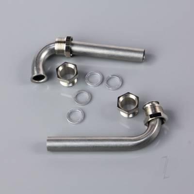 Exhaust Header and nut (2pc) (for SC160FS)