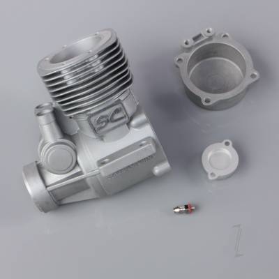 Crankcase and back plate, cam cover (for SC70FS)