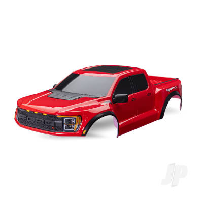 Body, Ford Raptor R, complete (Red) (includes grille, tailgate trim, side mirrors, decals, & clipless mounting) (requires #10124 & 10125 body mounts)