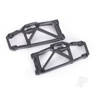 Suspension arms, lower, Black (left and right, front or rear) (2pcs)