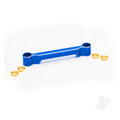 Drag link, steering, 6061-T6 aluminium (Blue-anodised)