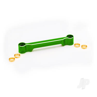Drag link, steering, 6061-T6 aluminium (Green-anodised)