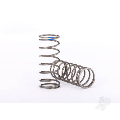 Springs, shock (natural finish) (GT-Maxx) (1.400 rate, Blue stripe) (2)