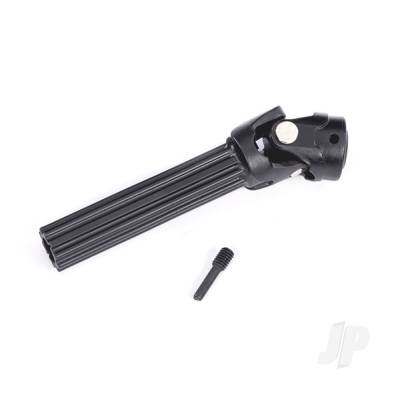 Differential output yoke assembly, front or rear, Maxx Duty steel core (1) (assembled with external-splined half shaft)