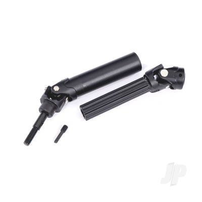 Driveshaft assembly, Front or Rear, Maxx Duty steel core (left or right) (1) (fully assembled, ready to install)/ screw pin (1)