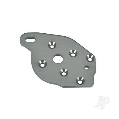 Plate, motor, 6061-T6 aluminium (Grey-anodised)