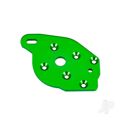 Plate, motor, 6061-T6 aluminium (Green-anodised)
