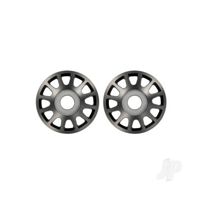 Wheel centres, Method Race Wheels 703 Beadlock (6061-T6 aluminium, grey-anodised), 2.5x10mm CS (12) (beadlock rings sold separately) (2)