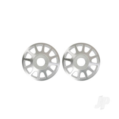 Wheel centres, Method Race Wheels 703 Beadlock (6061-T6 aluminium, silver-anodised), 2.5x10mm CS (12) (beadlock rings sold separately) (2)