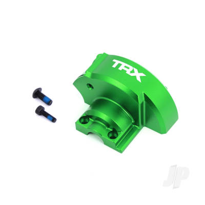 Cover, gear (Green-anodised 6061-T6 aluminium)