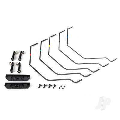 Sway bar kit, Maxx Slash (front and rear) (includes front and rear sway bars and linkage)