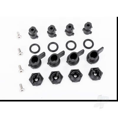 Nuts, hatch mounting (hatch nuts (4), wing nuts (4)) / shafts (4) / o-rings (4) / 3x8mm CCS (stainless) (4)