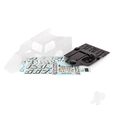 Body, Slash Modified (Clear, trimmed, requires painting)/ decal sheets
