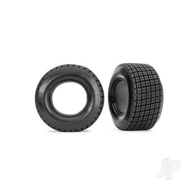 Hoosier Dual-Profile Dirt Oval Tyres & Foam Inserts (2)