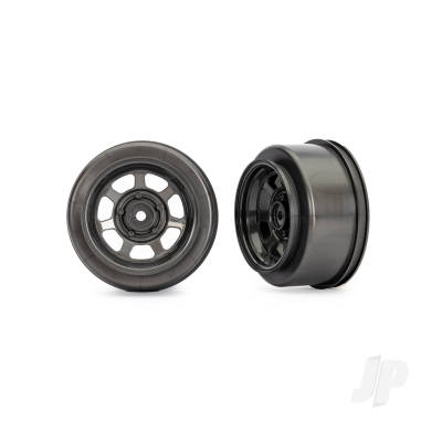 Dirt Oval Grey Rear Wheels (2)