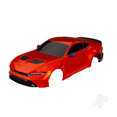 Body, Ford Mustang, complete (Copper) (painted, decals applied) (includes side mirrors, spoiler, grilles, vents, & clipless mounting)