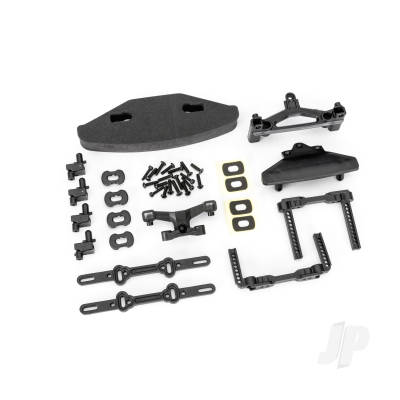 Body mounts, Front & Rear/ body mount posts/ body mount sliders