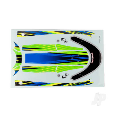 Decal set, hatch (Green) (waterproof) (for Disruptor)