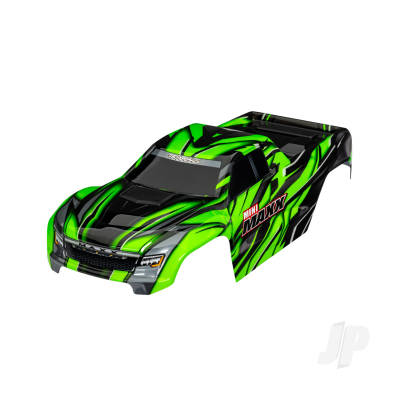 Body, Mini Maxx, Green (painted, decals applied)