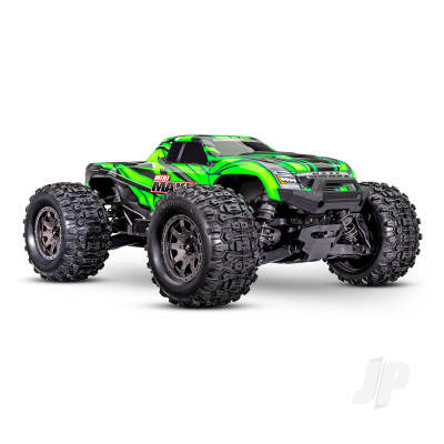 Mini Maxx 4WD RTR Monster Truck, Green (+ TQi 2-ch, BL-2s, 2S LiPo, USB-C Charger, Clipless Body)