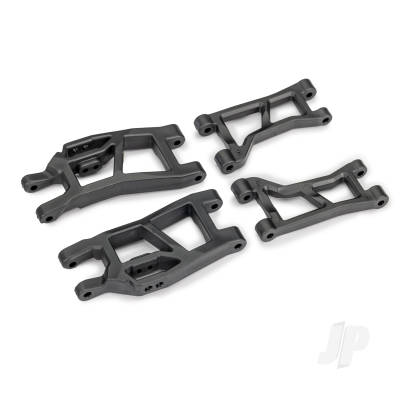 Suspension arms, front (upper (2), lower left (1), lower right (1))