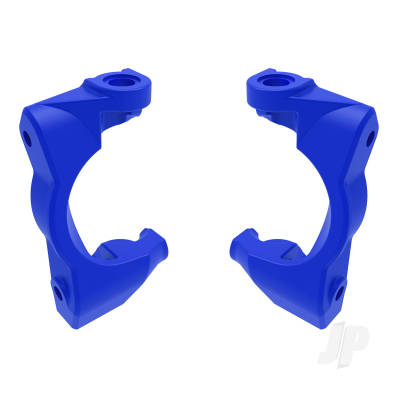 Caster blocks (c-hubs), left & right (Blue)