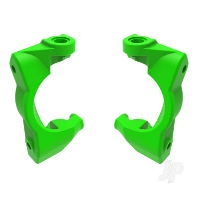 Caster blocks (c-hubs), left & right (Green)
