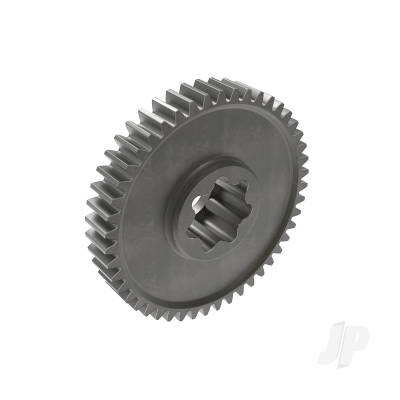 Spur gear, steel, 47-tooth (0.8 metric pitch, compatible with 32-pitch)