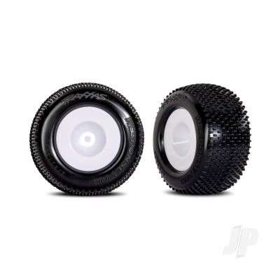 Tyres & wheels, assembled (white wheels, dual profile (2.1" outer, 2.6" inner), Response Pro tyres, foam inserts) (2)
