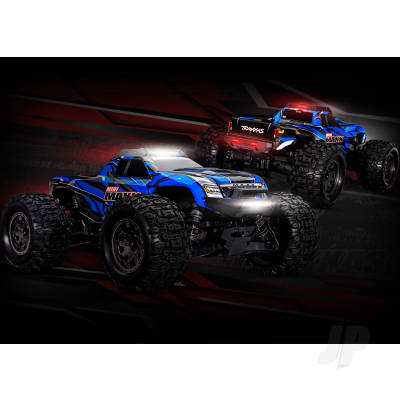 LED light kit, Mini Maxx, complete (includes front & rear bumpers with LED lights, roof skid plate with LED lights, 3-volt accessory power supply, and power tap connector (with cable) (fits #10711 body)