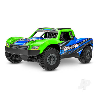 Mini Slash 4WD RTR Short Course Truck, Green (+ TQi 2-ch, 2S LiPo, USB-C Charger, Clipless Body)