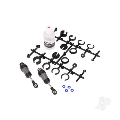 Short Grey Ultra Shocks with Springs (2)