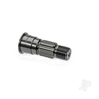 Stub axle, front, 6061-T6 aluminium (grey-anodised)