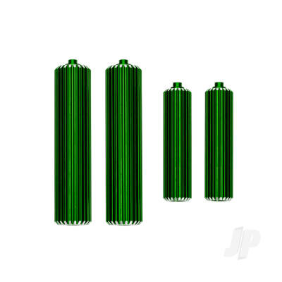 Reservoirs, shocks (6061-T6 aluminium, green-anodised) (front (2), rear (2))