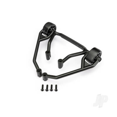 Wheelie bar, black (assembled)