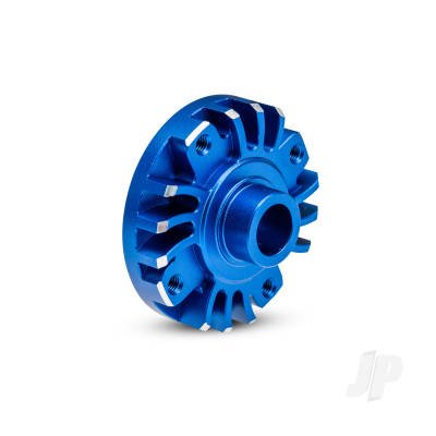 Adapter plate, ring gear (blue-anodised 6061-T6 aluminium), 3x10mm BCS (with threadlock) (4)