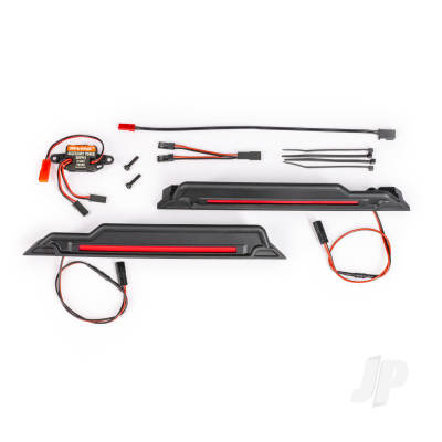 LED light kit, red, complete (underbody) (includes 3-volt accessory power supply, power harnesses & mounting hardware)