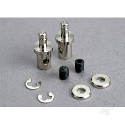 Servo rod connectors (2 pcs) / 3mm Set screws