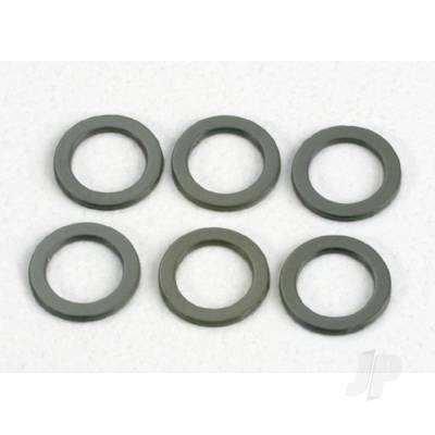 Washers, PTFE-coated 4x6x.5mm